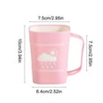 thumbnail image 3 of SPOORYYO Bathroom Mouthwash Cup, Cute Couple Toothbrush Cup, Rain Pattern Handle, Plastic, 3 of 6