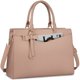 thumbnail image 1 of Bolsa para portátil RAINSMORE para mujer, 15.6 pulgadas, poliuretano, impermeable, color caqui, 1 of 8
