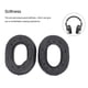 thumbnail image 4 of sweethay Almohadillas para los oídos Cojín de estilo simple Auriculares profesionales Aislamiento de ruido Reemplazo transpirable para Type3, 4 of 6
