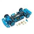 thumbnail image 1 of Conjunto de marco de chasis del cuerpo de la fibra de carbono Set 1:28 RC Modelo Modelo Piezas de actualización de vehículos Reemplazo para WLTOYS 284131 K969 K979 K989 Azul Eigraketly  FN009852-02, 1 of 6