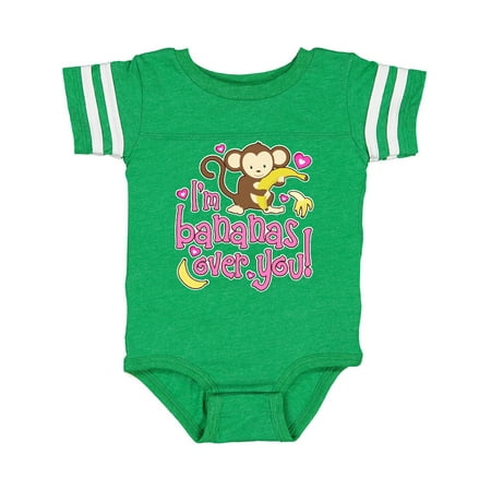 

Inktastic I m Bananas Over You Gift Baby Boy or Baby Girl Bodysuit