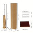 thumbnail image 3 of Set, Bread Bakers Lame Slashing Tool, 304 Stainless Steel Dough Making Slasher Tools, Razor Cutter Slashing Tools, Baking Tools, Kitchen Gadgets, Kitchen Accessories, 3 of 4