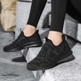 thumbnail image 6 of Mens Running Shoes Tennis Shoes Walking Gym Sneakers Lightweight Non Mesh Casual Workout Sneakers, 6 of 8