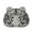 Silver, variant on Baguery Tiger Rhinestone Clutch Purse for Women, Mini Crystal Evening Bag, Luxury Novelty Party Handbag Wedding Prom