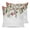 White, variant on Pillow Covers 16x16 Set of 2, Christmas Throw Pillow Covers Decorative Couch Cushion Cover, Xmas Balls Poinsettia Winter Flower Berry Beige Microfiber Soft Pillowcases for Bedroom Living Room Sofa