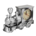 thumbnail image 1 of Train Model Alarm Clock, Train Tabletop Clock Metal Electronic  for Home, 1 of 7