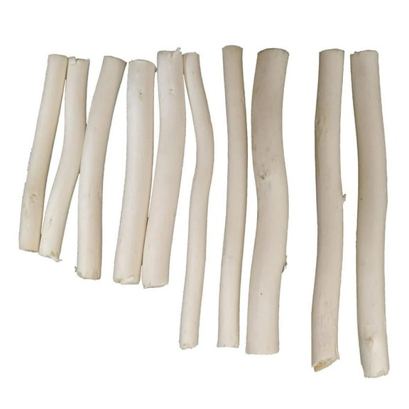 yotijay 20 Pieces Wood Sticks Natural Tree Branch Wooden Sticks DIY Craft Photo Prop