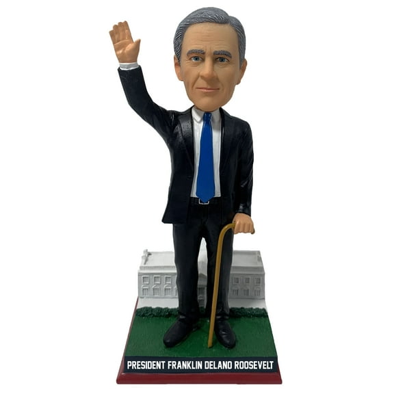 Franklin Delano Roosevelt White House Base Standing President Bobblehead #/1,932