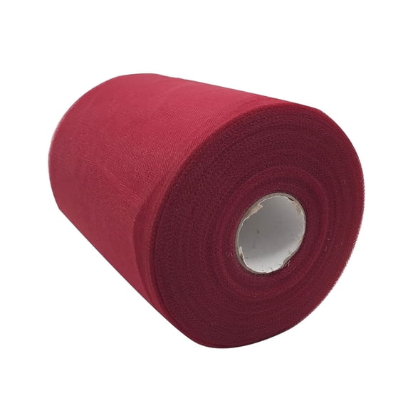 Telas en rollo de tul vibrantes Toystoory Para decoradores creativos C18vino tinto