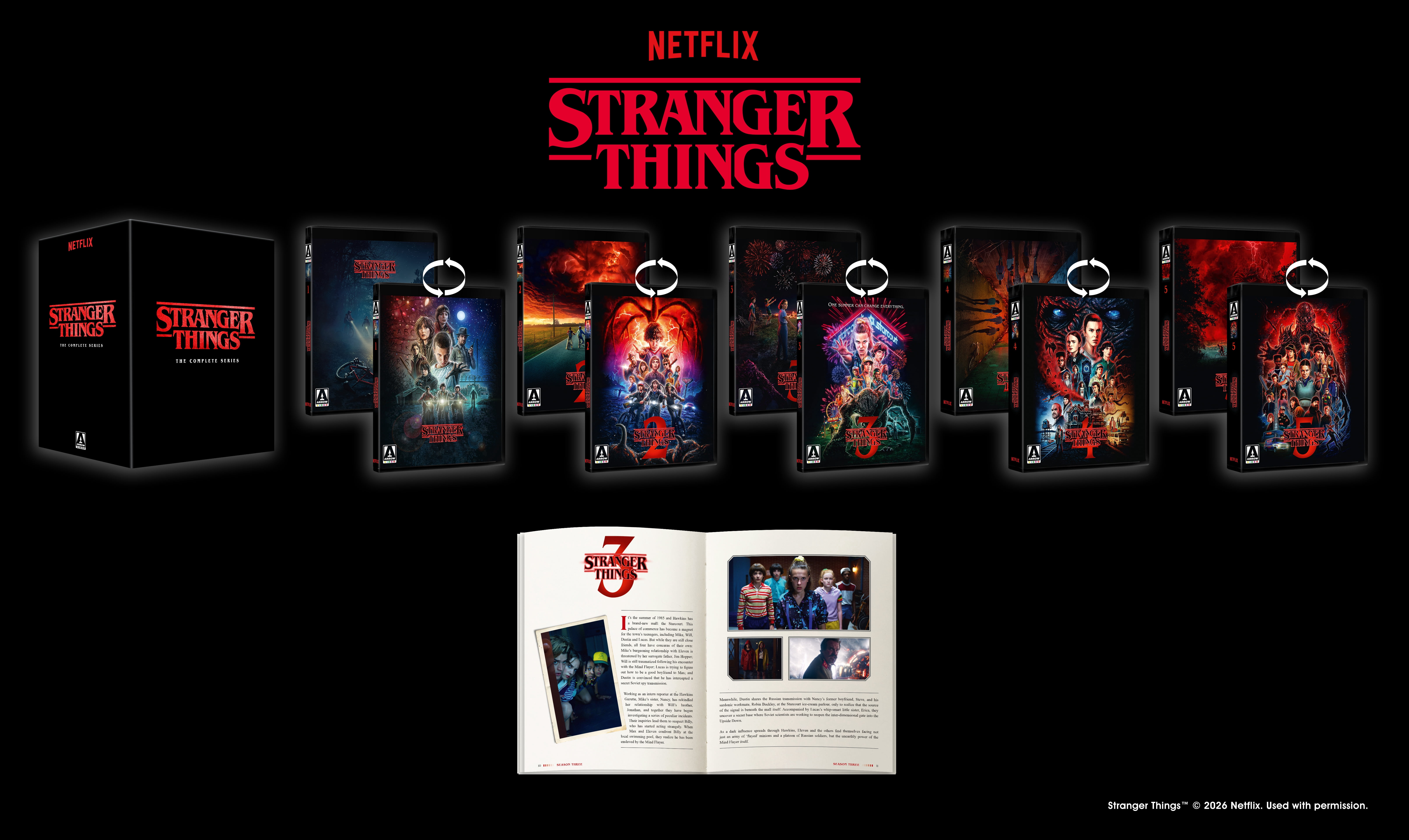 Stranger Things: The Complete Series (Blu-ray™), Horror, MVD