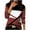 Red, variant on ICHUANYI Womens Trendy Casual Crewneck Sweatshirt Long Sleeve Geometric Print Shirt Soft Lightweight Loose Top Fall Winter Clothing 2023