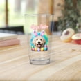 thumbnail image 2 of Happy Easter Goldendoodle with Bunny Ear Headband and Flowers 16oz Pint Beer Glass Mug Doodle Dog Lover Gifts Idea Beer Glasses Cup - 13001, 2 of 5