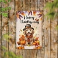 thumbnail image 2 of Happy Thanksgiving Goldendoodle Welcome Thankful Fall Autumn Pumpkin Vertical Metal Aluminum Sign Doodle Dog Lover Gifts Idea Wall Art Home Decor - 02021, 2 of 5