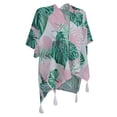 thumbnail image 1 of Boho mujer hojas chifón chal kimono top - Multicolor, L Sunnimix Chiffon Cover up, 1 of 8