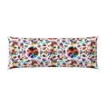thumbnail image 2 of Easygdp Mexican Bright Style Long Body Pillowcase - Super Soft Microfiber Body Pillow Case - Envelope Closure, Cool, Anti-Fading- 20x54 in, 2 of 8