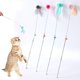 thumbnail image 4 of Juguete de varita para gatos, juego de , ejercicio de entrenamiento, varita de juguete para gatos, juguetes interactivos para gatitos,, 4 of 6