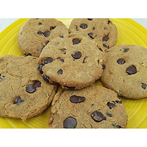 Low Carb Chocolate Chip Cookies | Gluten-free | No Sugar | Keto | Healthy Snacks for Kids & Adults (9.3oz)