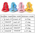 thumbnail image 2 of Botas para perros, 4 piezas, protectores de patas para perros, botas resistentes al desgaste para perros para patas lesionadas, zapatos impermeables para perros para pasear al aire libre (grandes), 2 of 5
