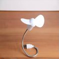 TUMALL USB Portable Flexible Goose Neck Fan For Computer PC Laptop