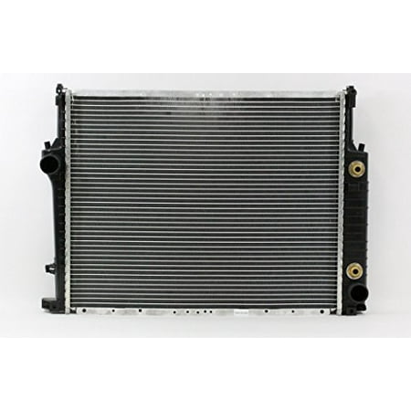 Radiator - Pacific Best Inc For/Fit 975 88-91 BMW 3-Series RWD Automatic V6 Plastic Tank Aluminum Core 325/e/es/i/ic/isix WITHOUT Oil (Best Amd 3 Cpu Cooler)