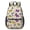 Butterfly and Lavender, variant on Butterfly and Lavender Yellow Pattern 17" School Backpacks for Teens,Waterproof Oxford Fabric,S-Shape Padded Straps for School,Travel,Hiking,Camping