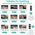 thumbnail image 3 of HDMI Multivisor Switch 4x1 Conmutación sin Costuras Quad Multi-visor Compatible con 4K a 30Hz 1080P a 60Hz, 9 Modos de Pantalla para Consolas de Juegos con Cámara de Seguridad, 3 of 26