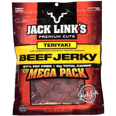 Jack Link's Premium Cuts: Teriyaki Beef Jerky, 12 oz