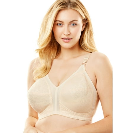

Playtex Women s Plus Size 18 Hour Sensational Support Wireless Bra 20/27 Bra