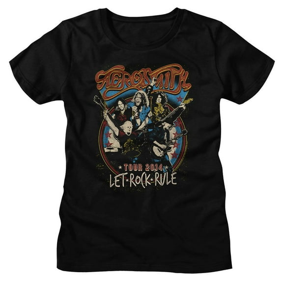 Aerosmith Let Rock Rule Black Women's T-Shirt