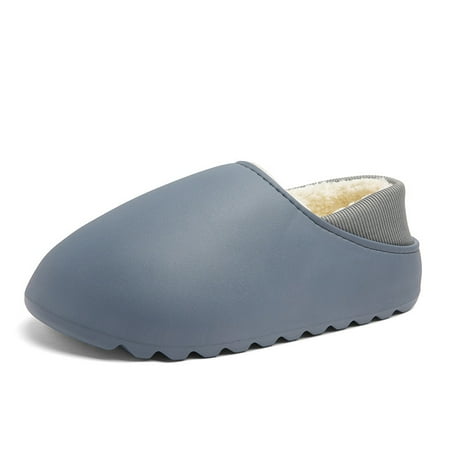 

Toyella Student Outdoor Fashionable And Comfortable Fleece Cotton Shoes Blue Gray 5240 1 43