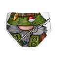 thumbnail image 2 of Pofeuu Fishing Gnome Print Boy's Briefs Toddler Boys' Underwear, Organic Cotton, Comfort Briefs-Small, 2 of 7