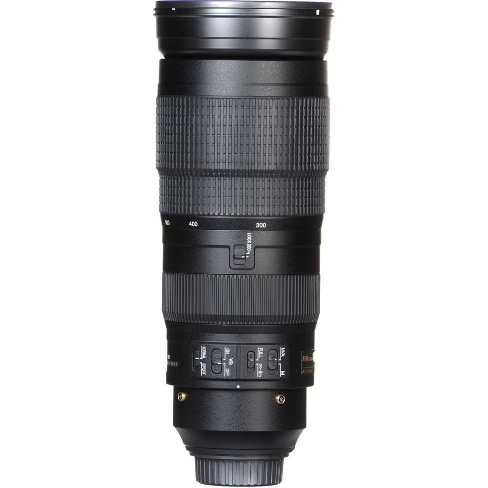 Nikon AF-S NIKKOR 200-500mm F/5.6E ED VR Lens (20058) Intl with