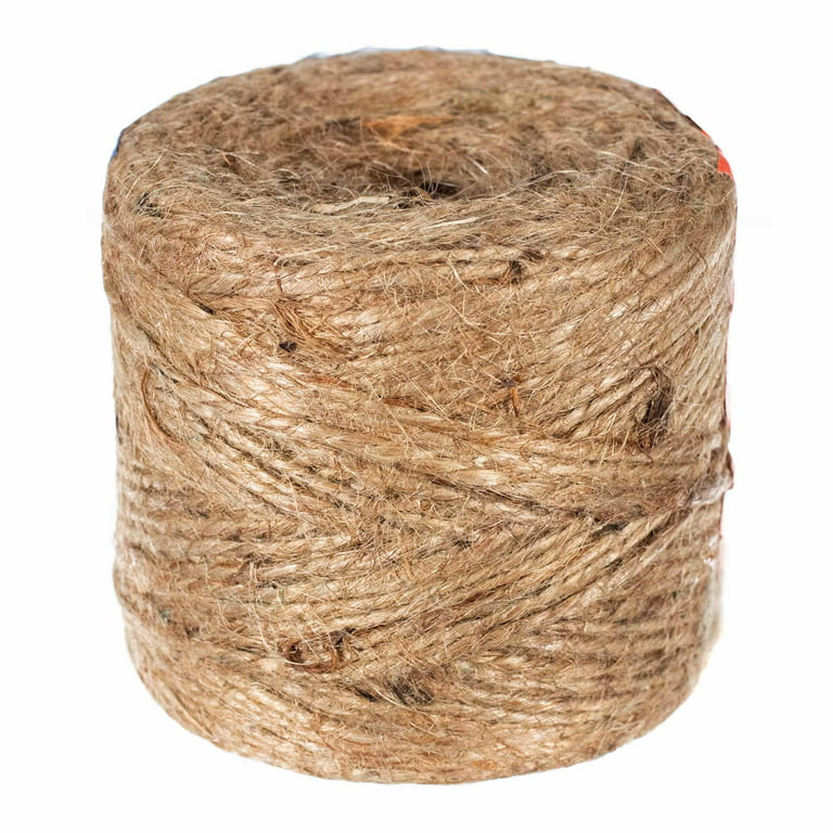 West Coast Paracord 2-Ply Natural Jute Twine 1.5mm & 2mm, 450
