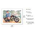 thumbnail image 2 of Hog - Hawaiian Pua’a Motorcycle Rider - From an Original Hawaii Watercolor Painting by Peggy Chun - Bamboo Fine Art 290gsm Paper (Unframed) 12x16in, 2 of 4