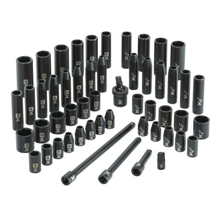 53-Piece 1/4 in. Drive Impact Socket Set