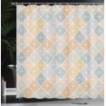 thumbnail image 3 of Ambesonne Abstract Shower Curtain, Rhombus Forms, 69"Wx84"L, Multicolor, 3 of 4