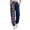 Dark Blue, variant on Womens Christmas Pants Jogger Sweat Pants Casual Drawstring Elastic High Waist Winter Outfit Womans Sweatpants,Size XXXL