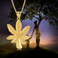 thumbnail image 4 of Marijuana Leaves Cremation Jewelry Pendant for Ashes Solid Stainless Steel Memorial Urn Necklace for Men Keepsake Holder Jewellery, 4 of 8