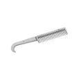 thumbnail image 1 of Stainless Steel Polished Horse Pony Grooming Comb Tool Grooming Comb Grooming Currycomb Durable, 1 of 8