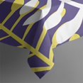 thumbnail image 3 of Purple Leaf Pattern Rectangle Tablecloth 60"x84",Waterproof Polyester Rectangle Table Cloth, Wipeable Spillproof Polyester Tablecloth for Dining, Camping, Indoor and Outdoor, 3 of 5