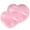 12.7x15cm-Pink, variant on 50Pcs Self Sealing Jewelry Pouches Heart Shape Bag Jewelry Durable Zipper Lock Pouch Convenient Cookie Packaging Bag