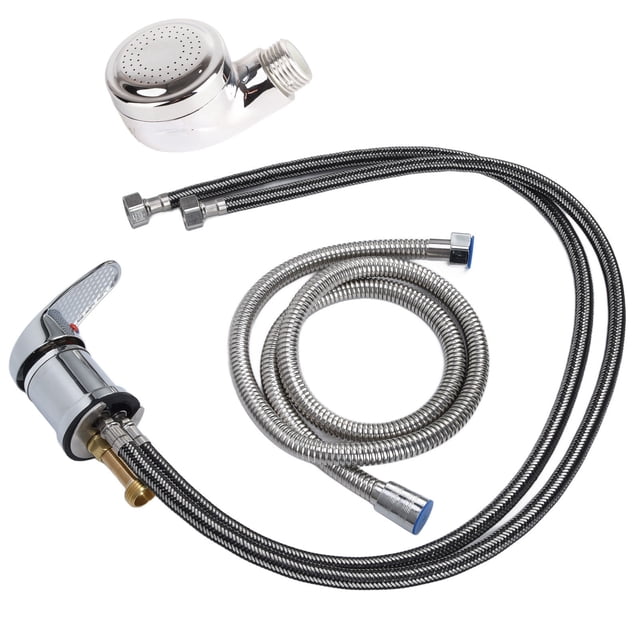 Ensemble de Pulvérisateur de Robinet de Shampoing, Shampoing de Robinet de Lit de Shampoing Robinet de Lit Interrupteur de Lavage à contre-Courant Unité de Robinet Pulvérisateur de Qualité Supérieure