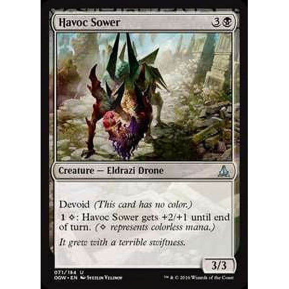 MtG Oath of the Gatewatch Uncommon Havoc Sower (Foil) #71