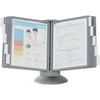 DURABLE Motion Reference System, 10 Double-Sided Panels, Letter-Size, Graphite, Sherpa Design (553937)
