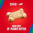 thumbnail image 5 of Milk Bone Peanut Buttery Dipped Dog Biscuits with Jif Peanut Butter, 12 oz Bag, 5 of 12