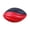 Red, variant on BAELLERT Soft Rugby Ball Kids Foam Spiral Football Toy Easy Grip Decompression Toy Hand-Eye Coordination Training Small Footballs for School Sports Party Game