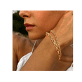 thumbnail image 4 of Pulsera Xtellar dorado Con Zircón Para Mujer Regalo, 4 of 4