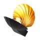 thumbnail image 4 of unbranded De Pared Exterior En Negro Con Shell Para Ambientes Interiores Y, 4 of 8