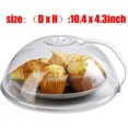 thumbnail image 2 of Paquete de 2 cubiertas para salpicaduras de microondas, cubierta para microondas para alimentos, tapa protectora para placa de microondas sin BPA con rejillas de ventilación de vapor ajustables, 2 of 7
