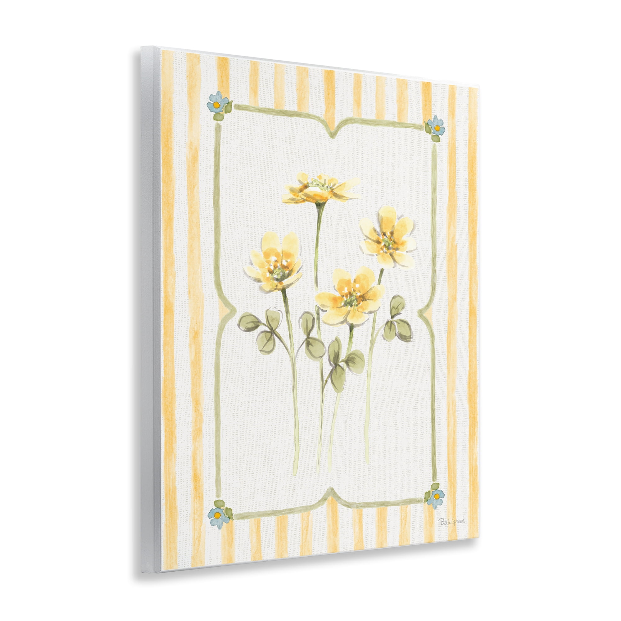Stupell Industries Sweet Honey Florals Wall Plaque Art, design by Beth Grove